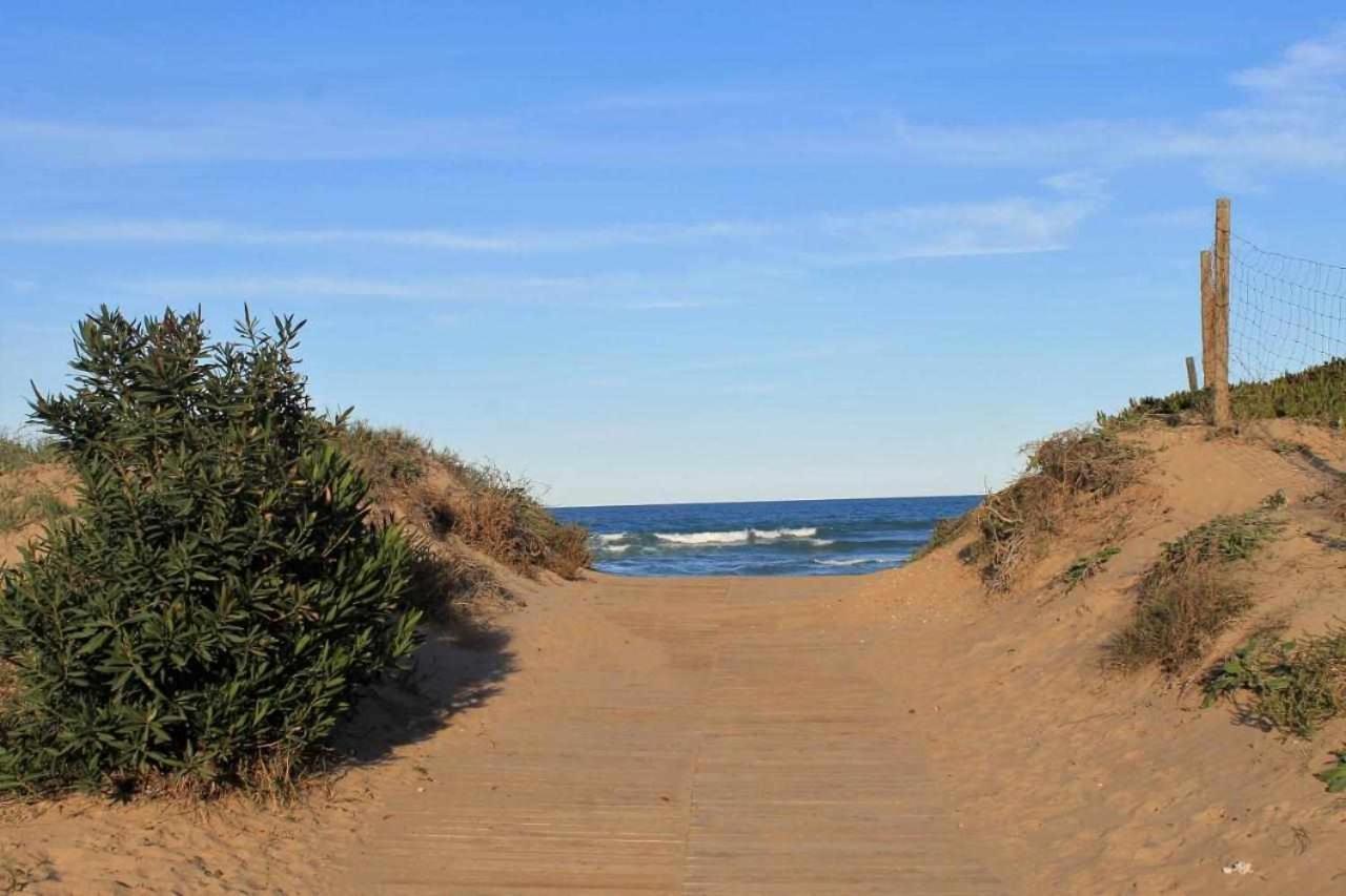 Apartamento De Lujo En La Playa Oliva Esterno foto